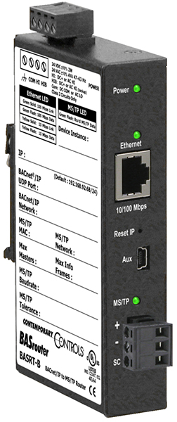 Contemporary Controls - BTL Listed Products | BACnet Testing Labratories